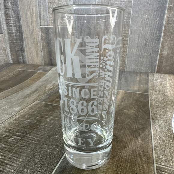 2 Jack Daniel's Glasses One Highball Glass‎ And One Rock's Glass - Picture 3 of 8